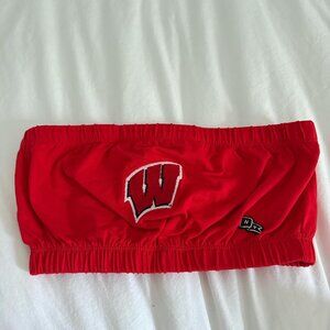 Women's Red Crop-top